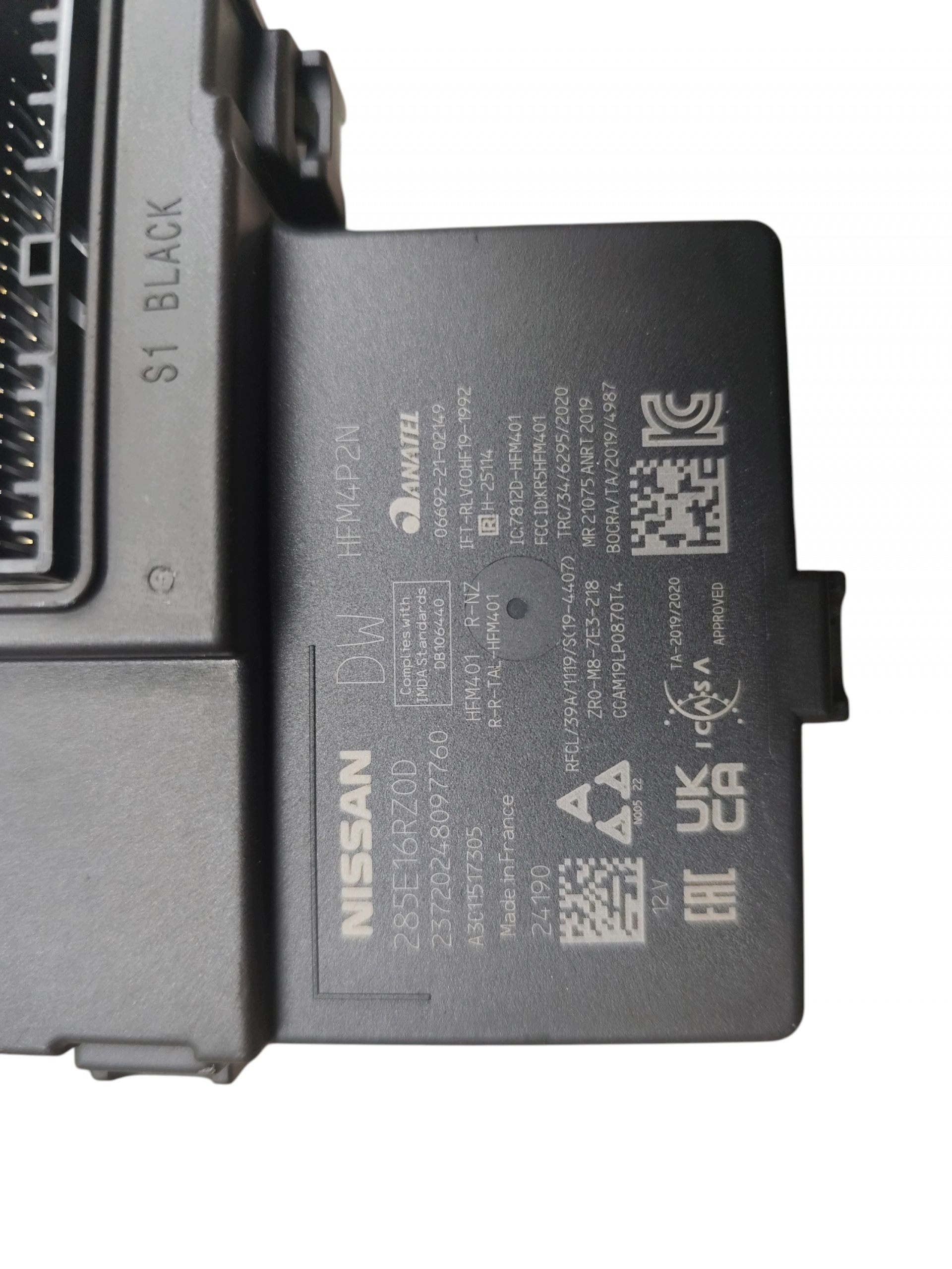 modulo centralina KEYLESS NISSAN QASHQAI J12 285E16RZ0D