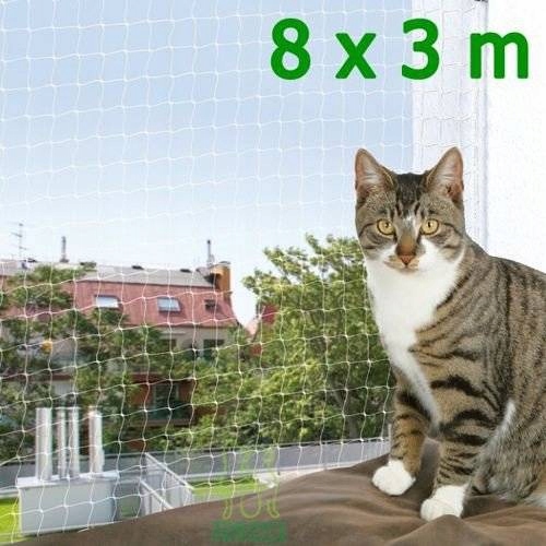 

Siatka ochronna dla kota na balkon 8 x 3 m Trixie
