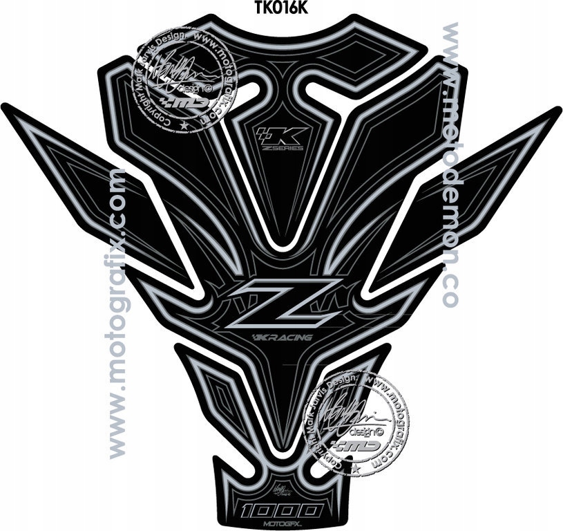 TANKPAD MOTOGRAFIX Kawasaki Z1000SX 2011-2016