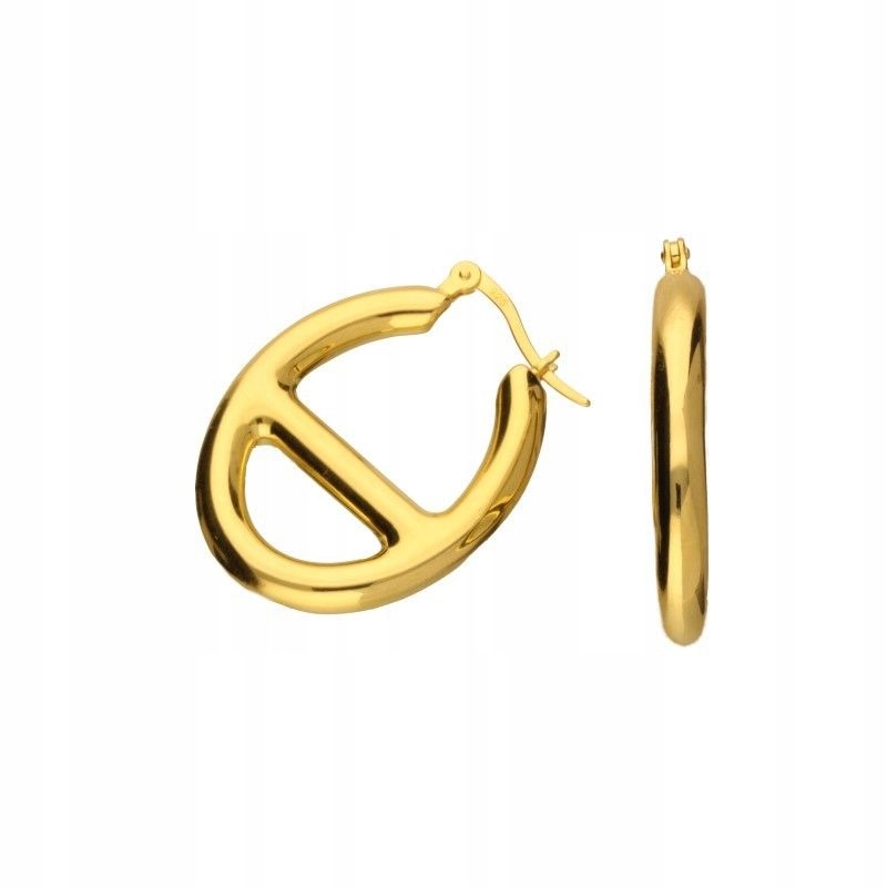 Stříbrné náušnice 925 pozlacené 24K anglické zapínání 6g jako dárek