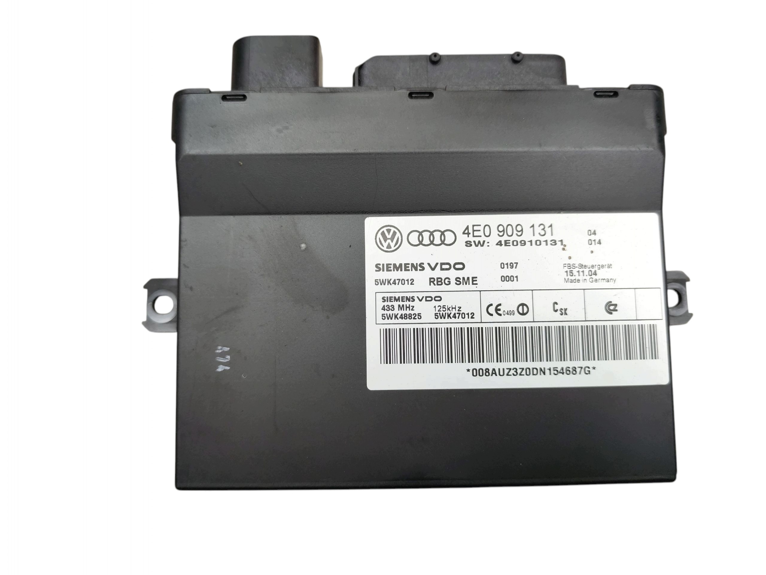 modul Bedienteil KESSY AUDI A8 D3 (2002-2005) 4E0909131