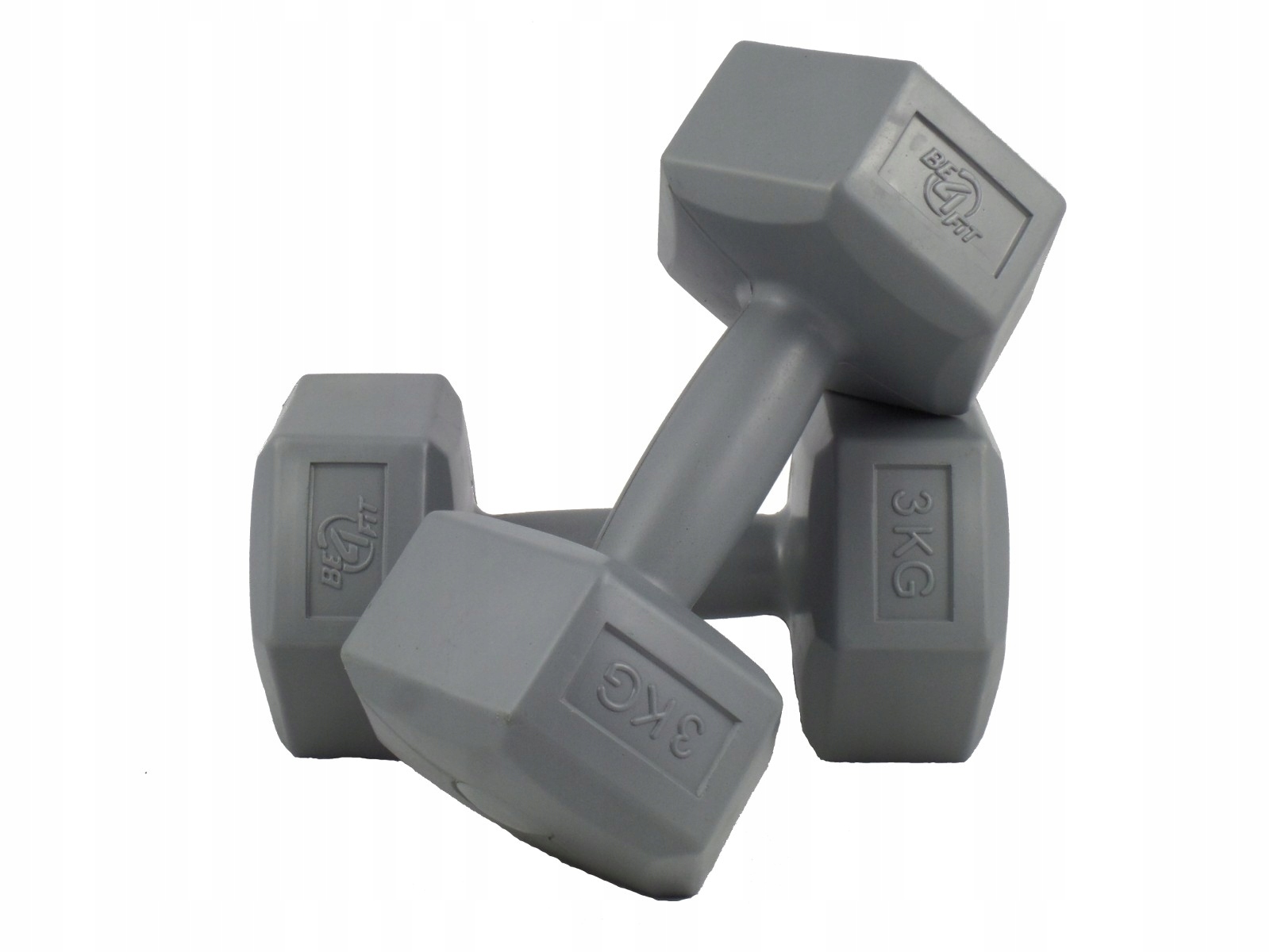 

Zestaw Hantli ciężarków bitumicznych 2x 3kg Be4Fit