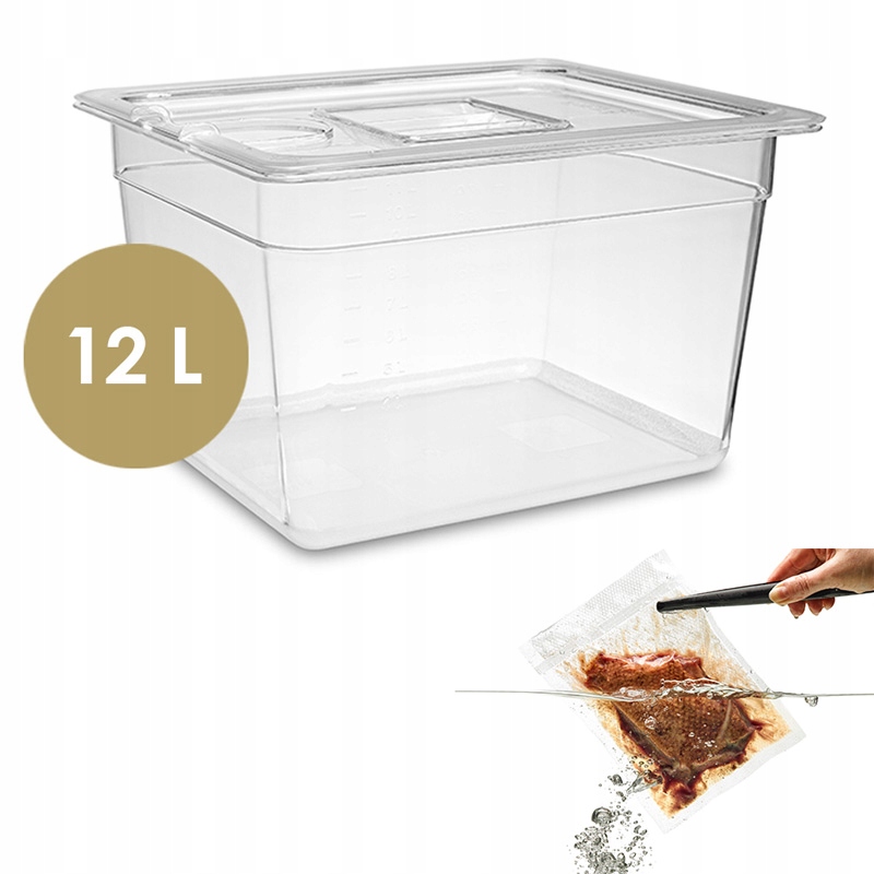 

Wanna do Sous Vide 12 L, z pokrywą izolacyjną Lava