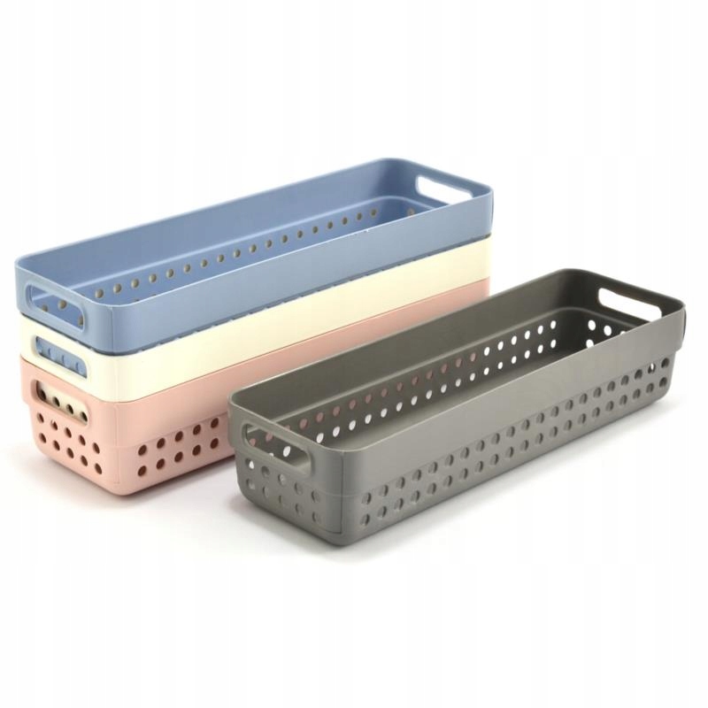 Koszyk plastikowy 24x7,5x5cm Terra mix