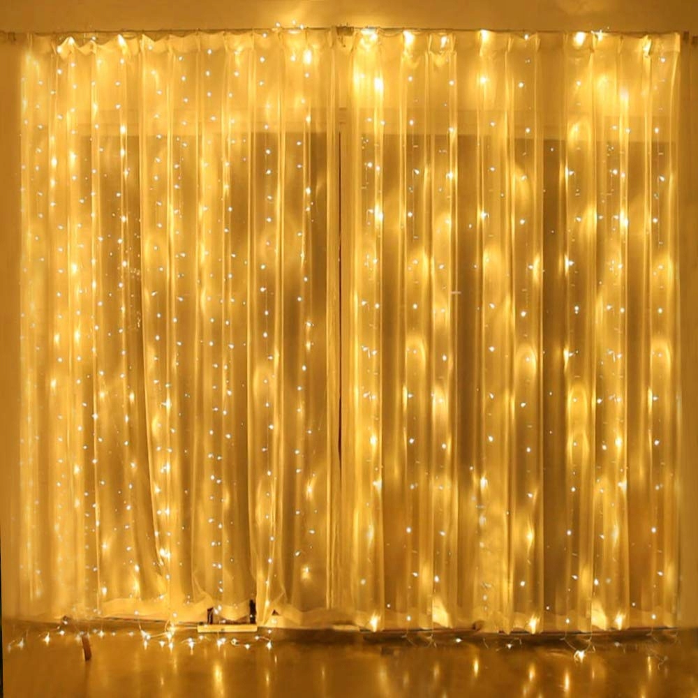 

Drucik 3X2 200 Led Kurtyna W Okno Girlanda Świetln