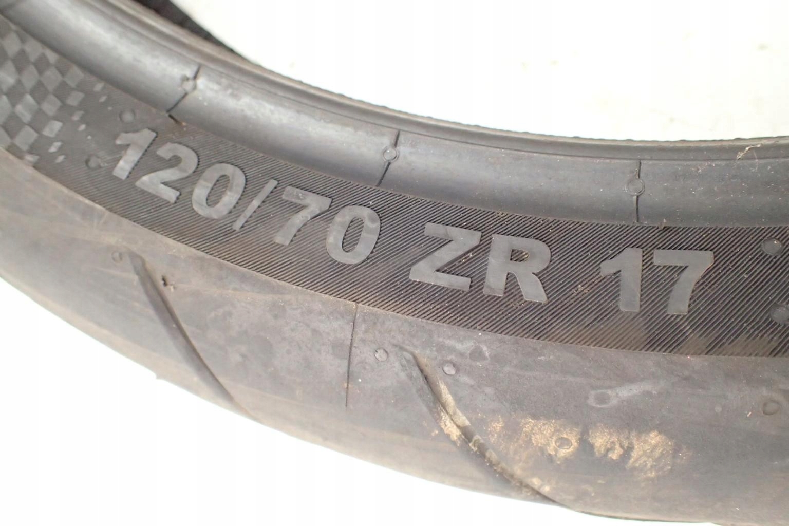 Continental Contiroadattack 2 Evo 120/70/17 3,6mm Model Contiroadattack 2 Evo