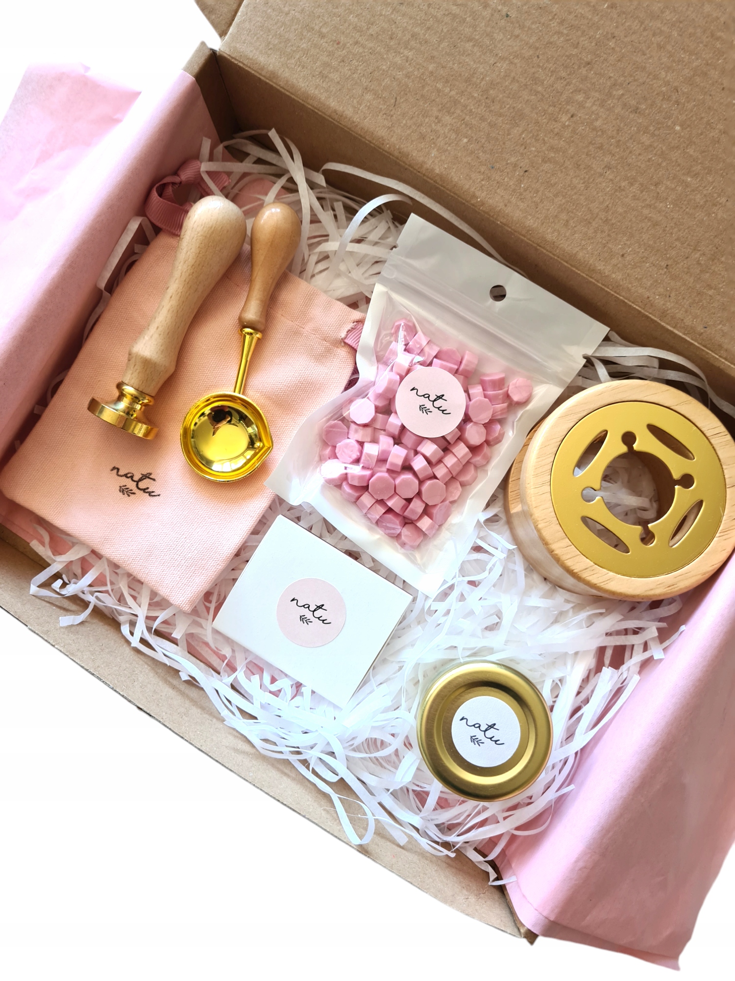 Box Sada na výrobu lakových pečetí referentka Vzory Iniciály 25 mm