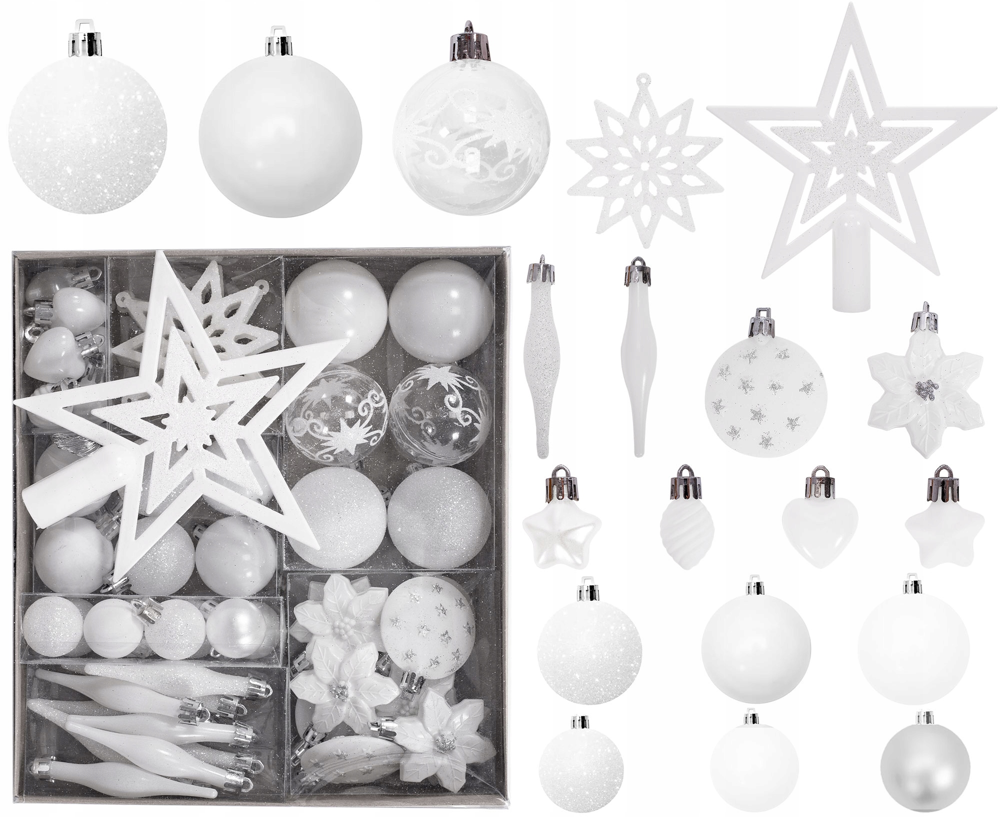 

Bombki Choinkowe Zestaw Komplet Dekoracje XXL