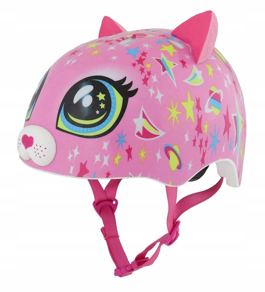 Dětská přilba Raskullz Astro Cat pink S