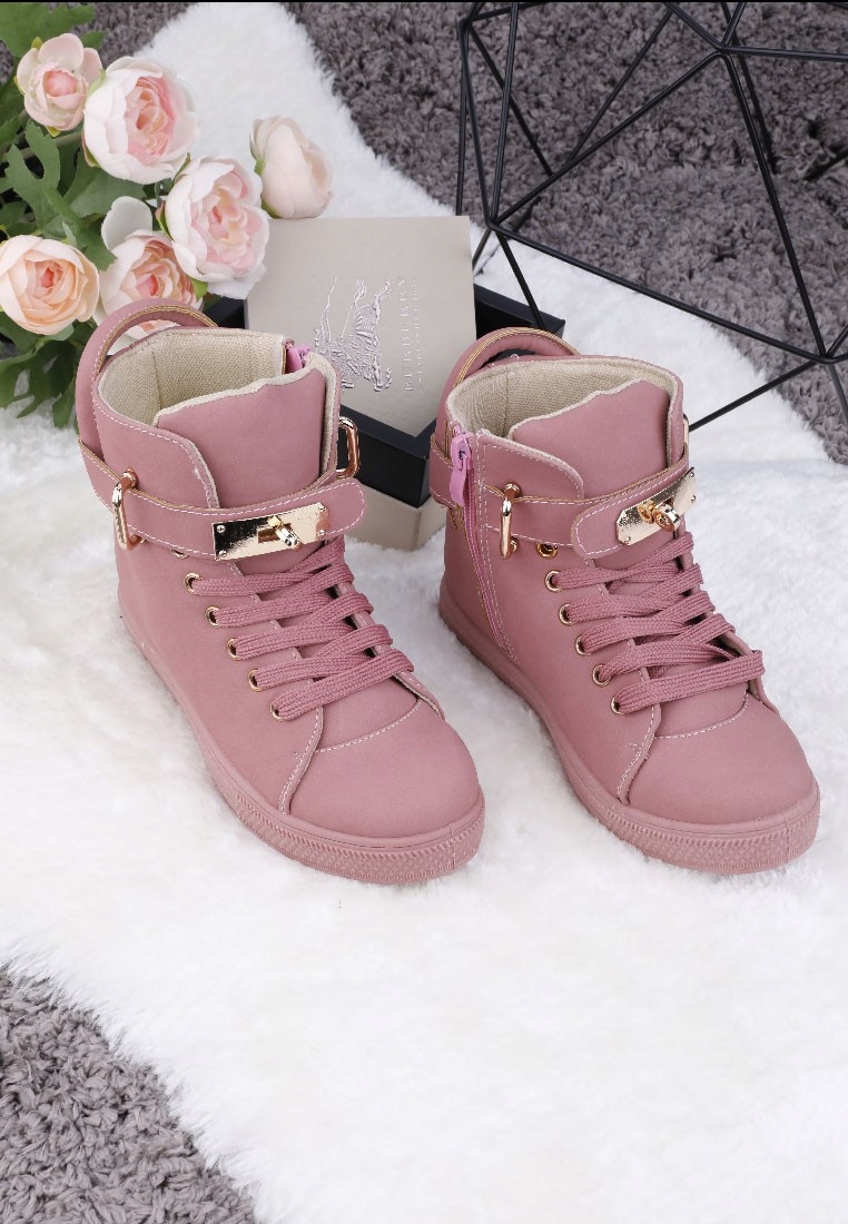 Sneakersy dziewczęce botki dziecięce ukryty koturn Marka Inna marka