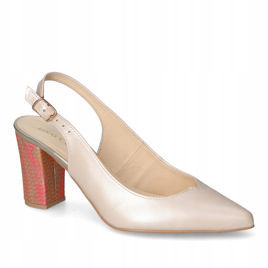 Sandály Luca Caviali 9083/1057 Ecri perla 38