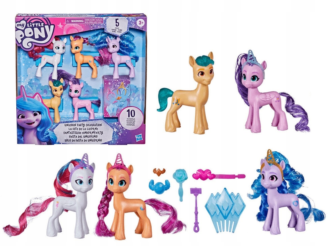 

My Little Pony Kucyk Unicorn Jednorożec 5 Kucyków