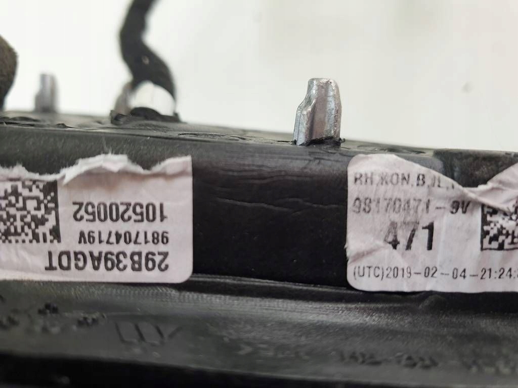 peugeot 508 II 19r зеркало правое 10+4 14-pin европа