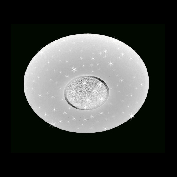 Hviezdny okrúhly stropné svietidlo Venti horné osvetlenie do obývačky a spálne stropné svietidlo