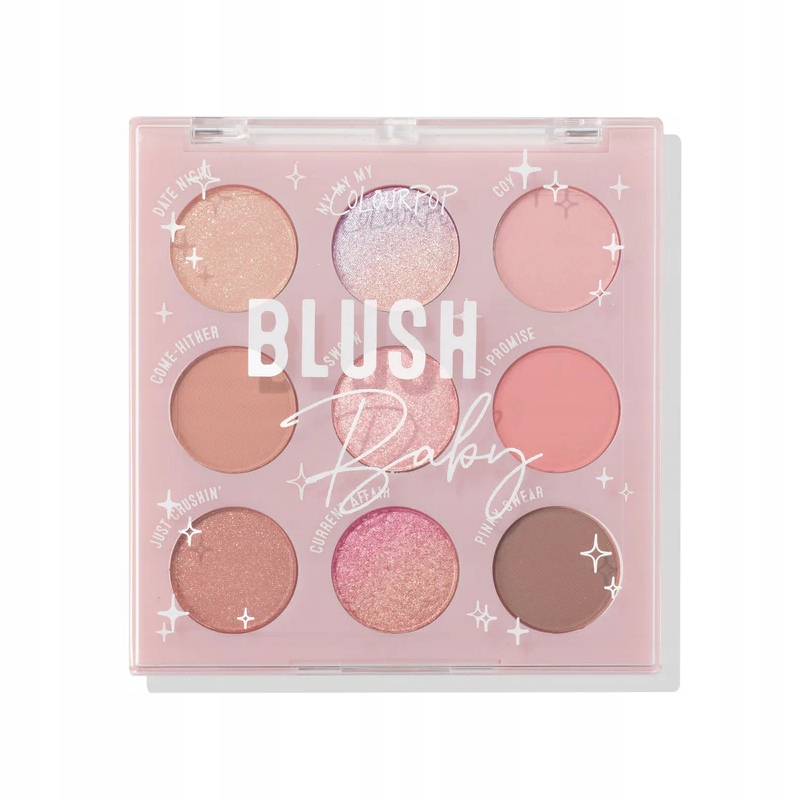 Paleta stínů Colourpop Blush Baby Shadow Palette