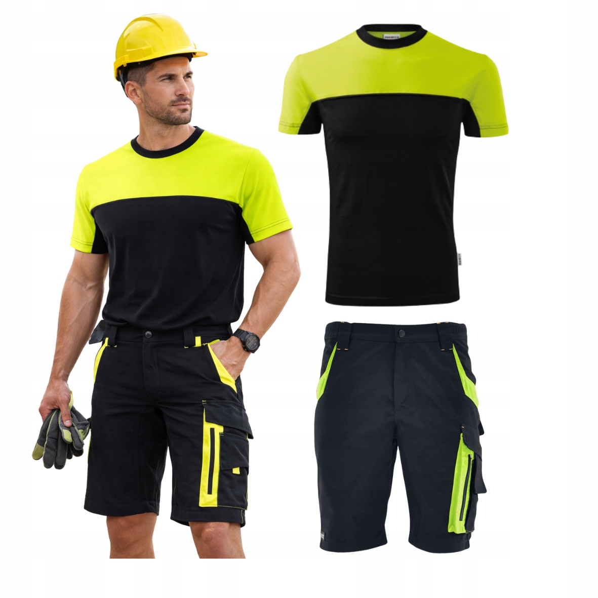 Elastické oblečení Krátké kraťasy Tričko Bozp T-shirt S