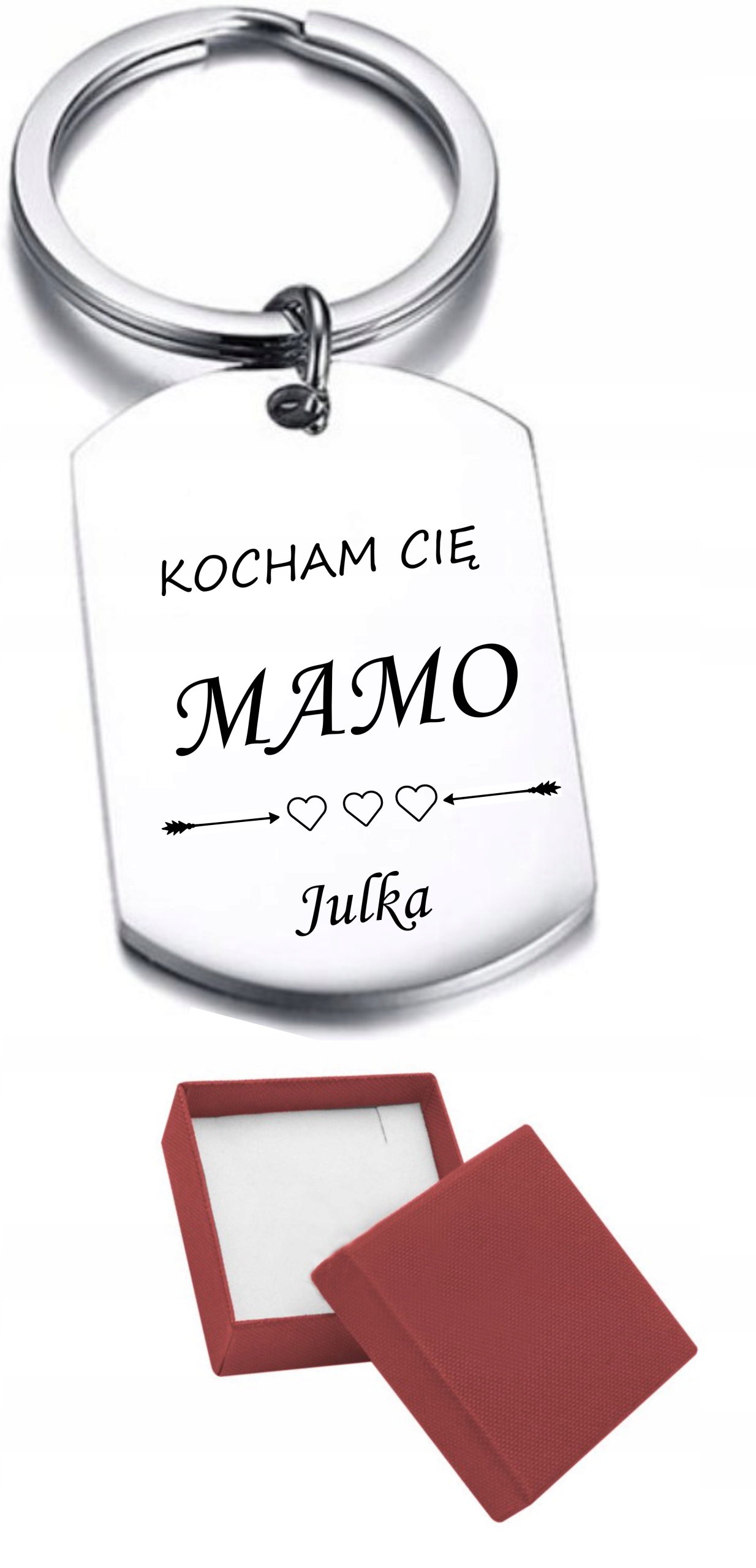 Breloczek dla MAMY Z GRAWEREM + GRATIS