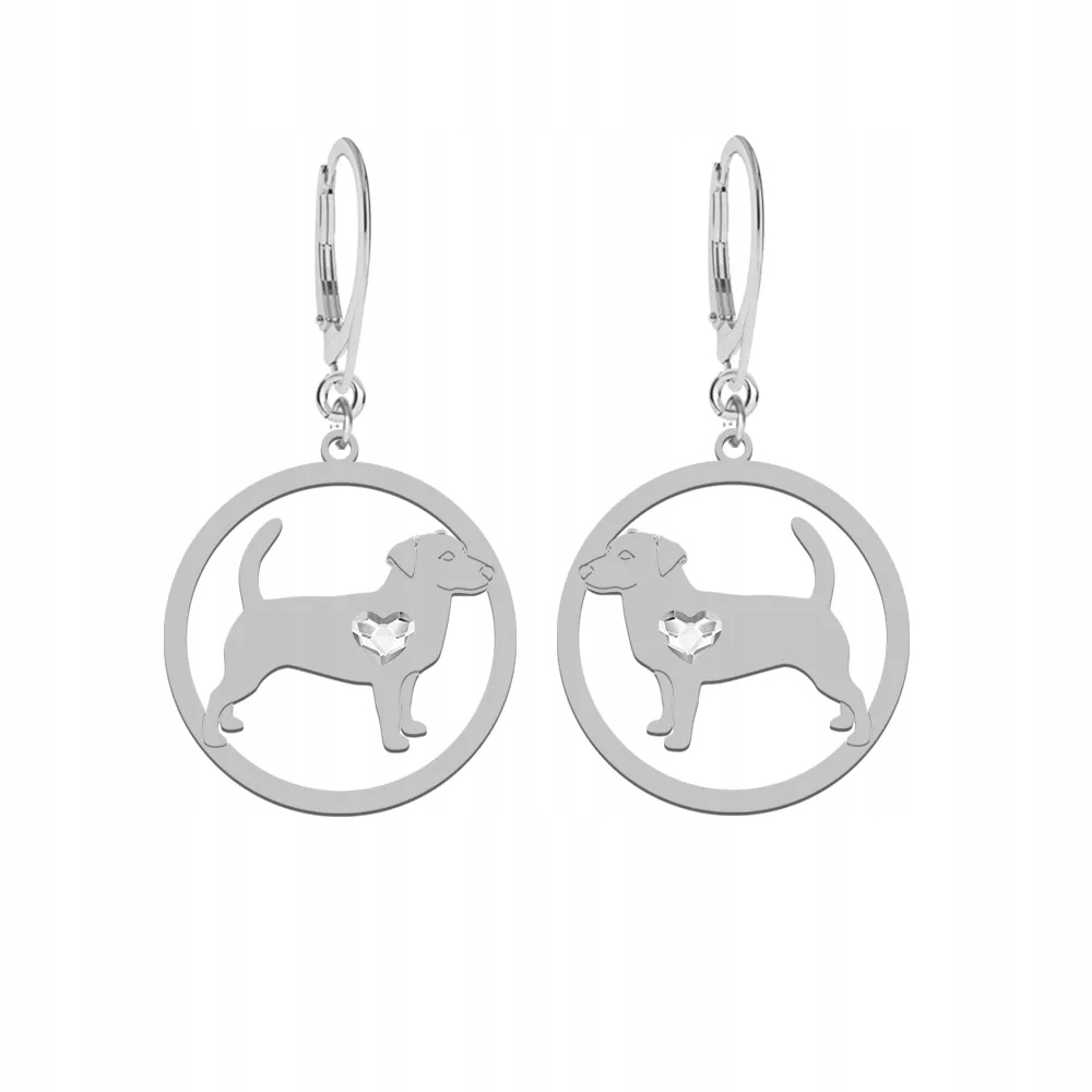 Náušnice Stříbro 925 od Jack Russell Terrier Krátkosrstý Šperky Gravírování