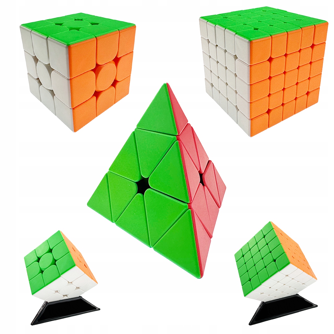 KOSTKA MoYu ZESTAW 3x3 5x5 Piramida ORYGINALNA