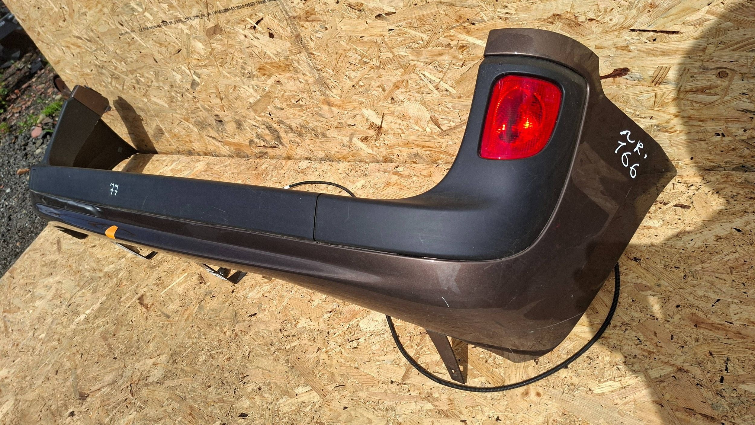 bumper rear part 8200436723 RENAULT KANGOO II CITAN and complete without PDC 07-2021