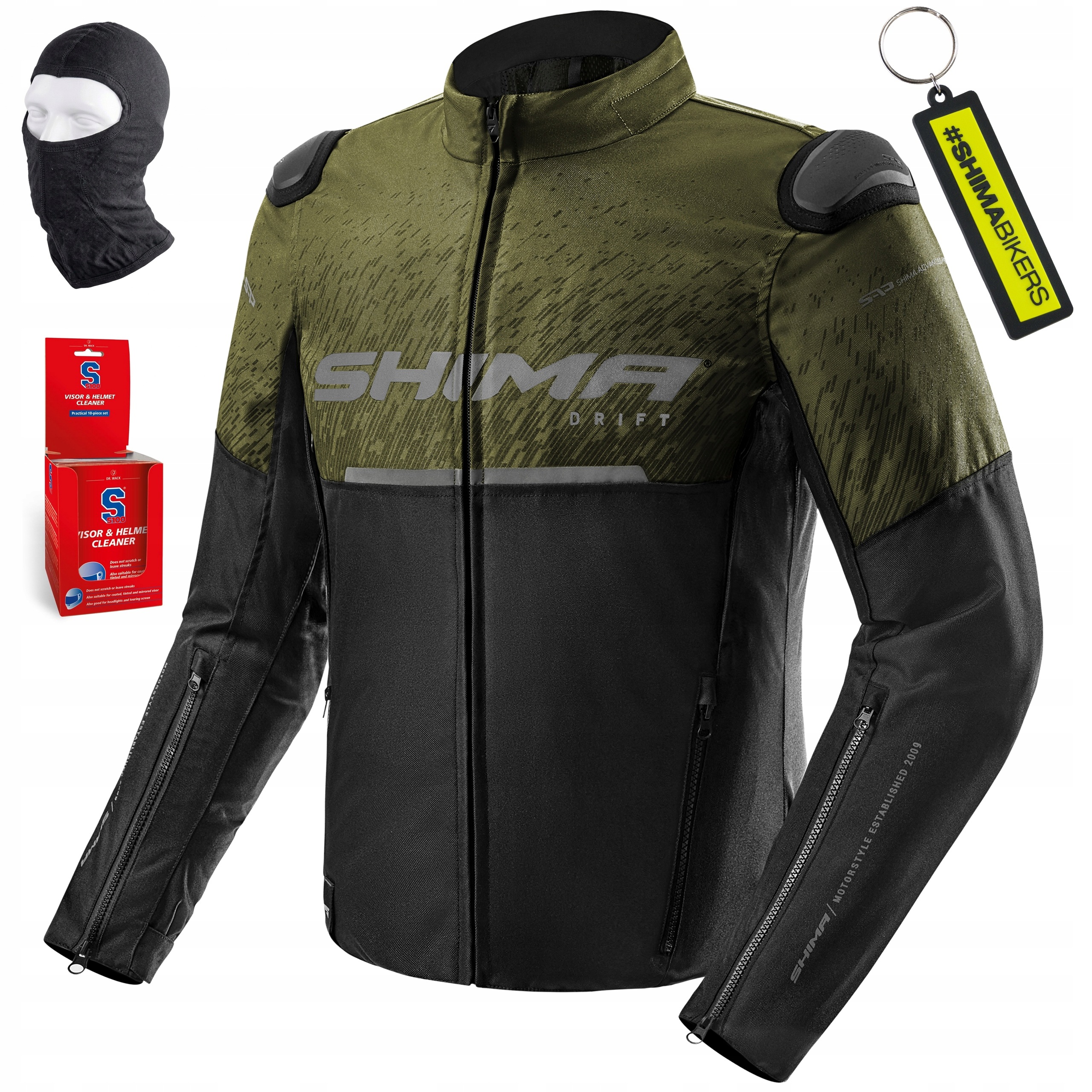 Motocyklová bunda Shima Drift 3v1 vodeodolná textilná Darčeky