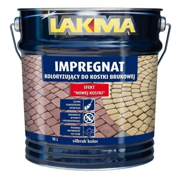 Silbruk Kolor Impregnat Do Kostki Antracyt 10 L