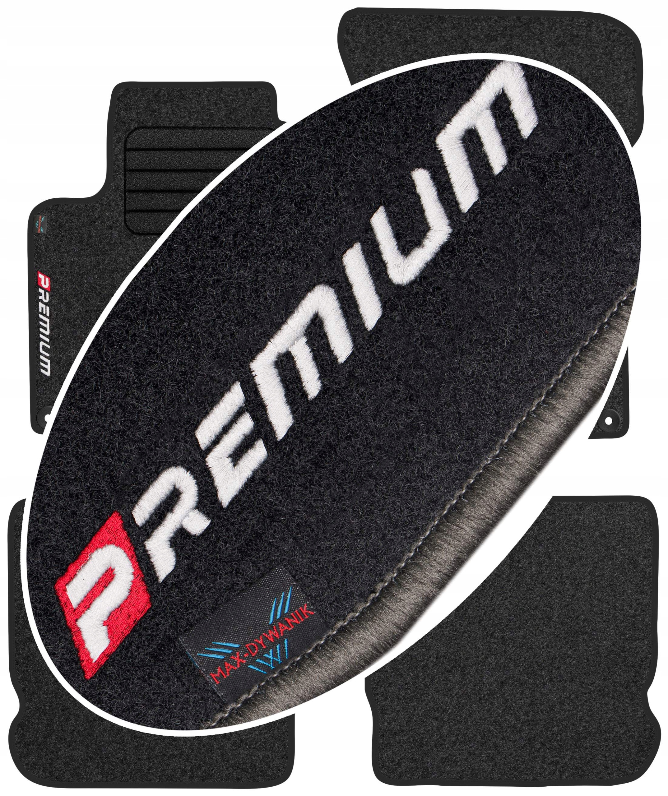 Seat Leon I 1999-2005 Velurové autokoberce koberečky