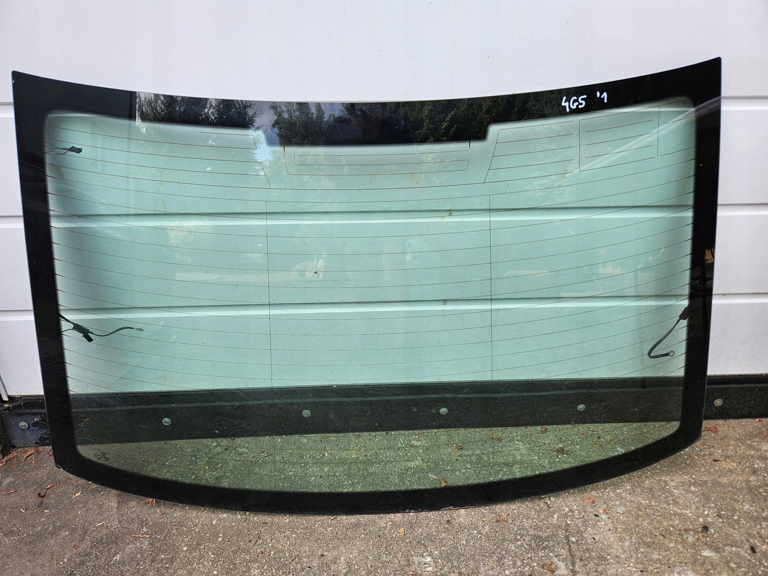 window rear part rear bodywork AUDI A6 C7 4G sedan 2011