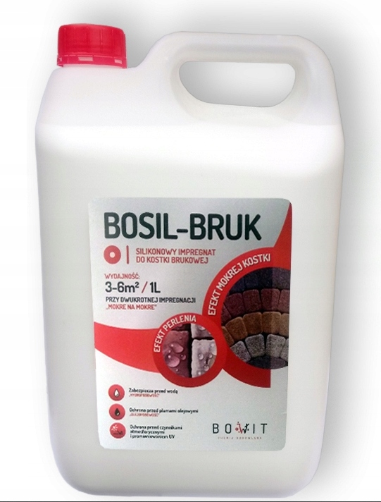 

Impregnat silikonowy Kostka Brukowa Mokra 5L Bosil