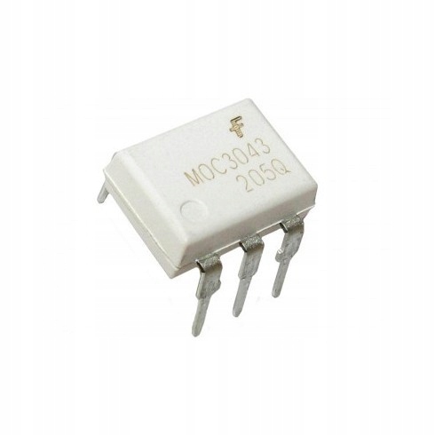 Optotriak MOC3043 DIP6 7.5kV