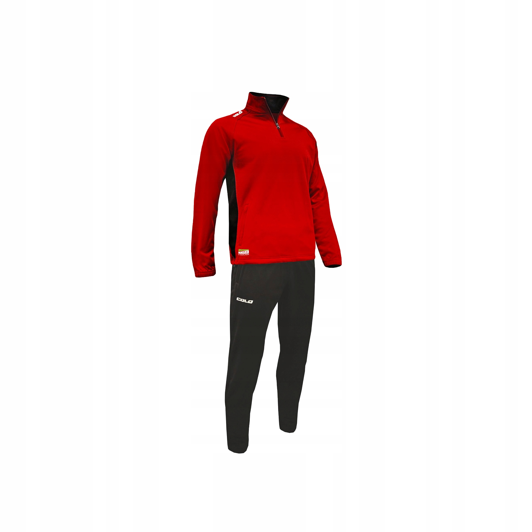 DRES COLO HITTER CZERWONO-CZARNY- R.XL