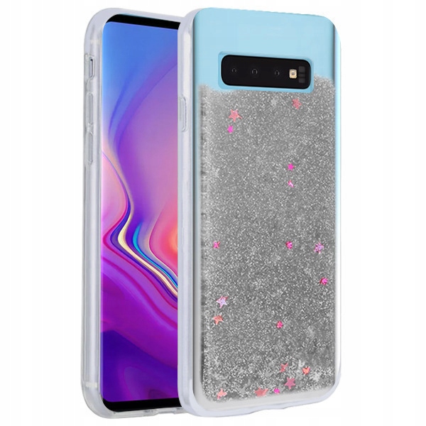 

Etui Do Sam Galaxy S10+ Plus G975 Gwiazdki Brokat