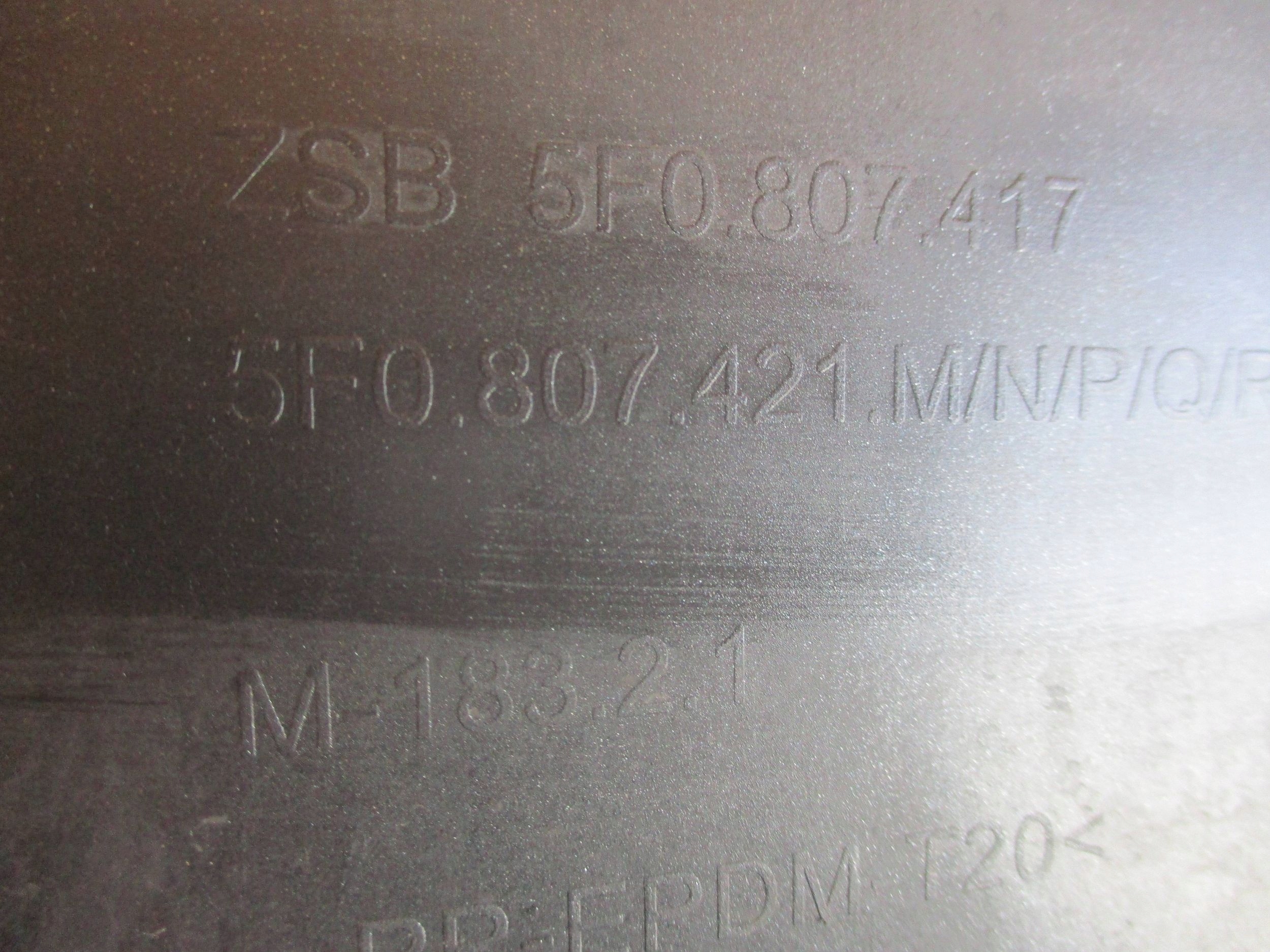 bumper rear part rear SEAT LEON III HB