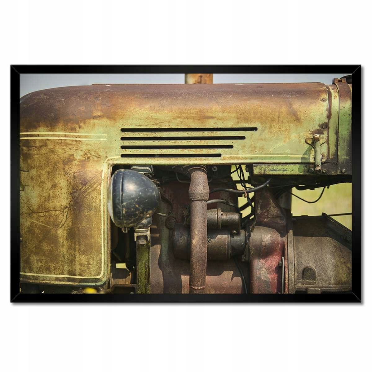 Plakáty v rámu 60x40 Historický traktorový motor