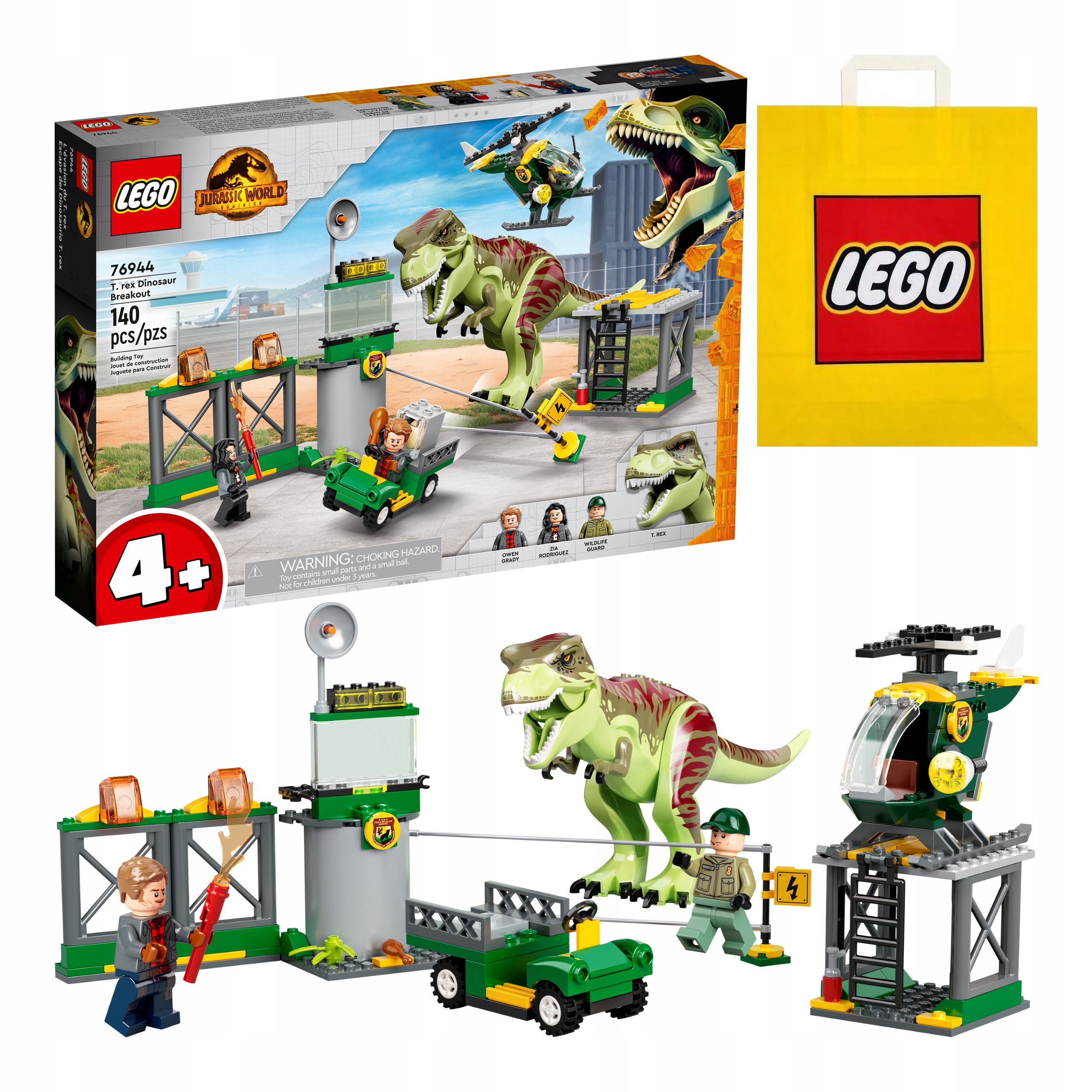 LEGO Dinosauři - Útěk Tyranosaura (76944) za 1335 Kč - Allegro
