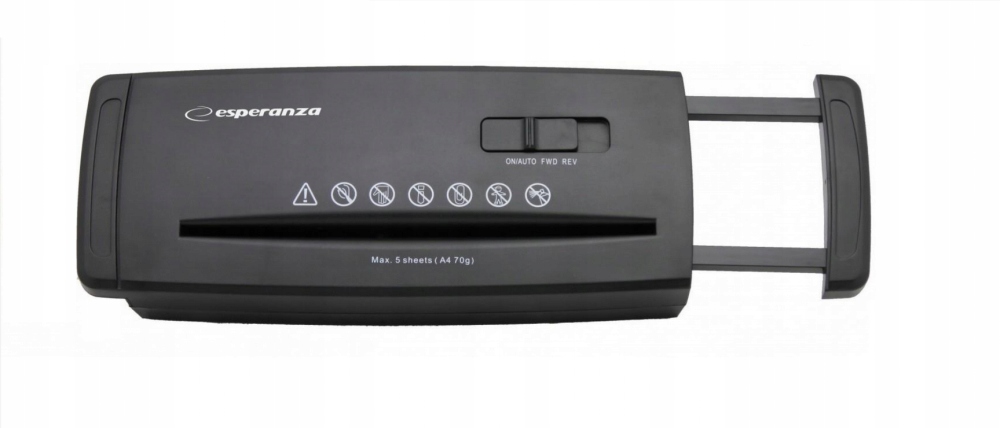 MOCNA NISZCZARKA BIUROWA DOMOWA DO PAPIERÓW DOKUMENTÓW POJEMNA 10L DO BIURA EAN (GTIN) 0054333552217