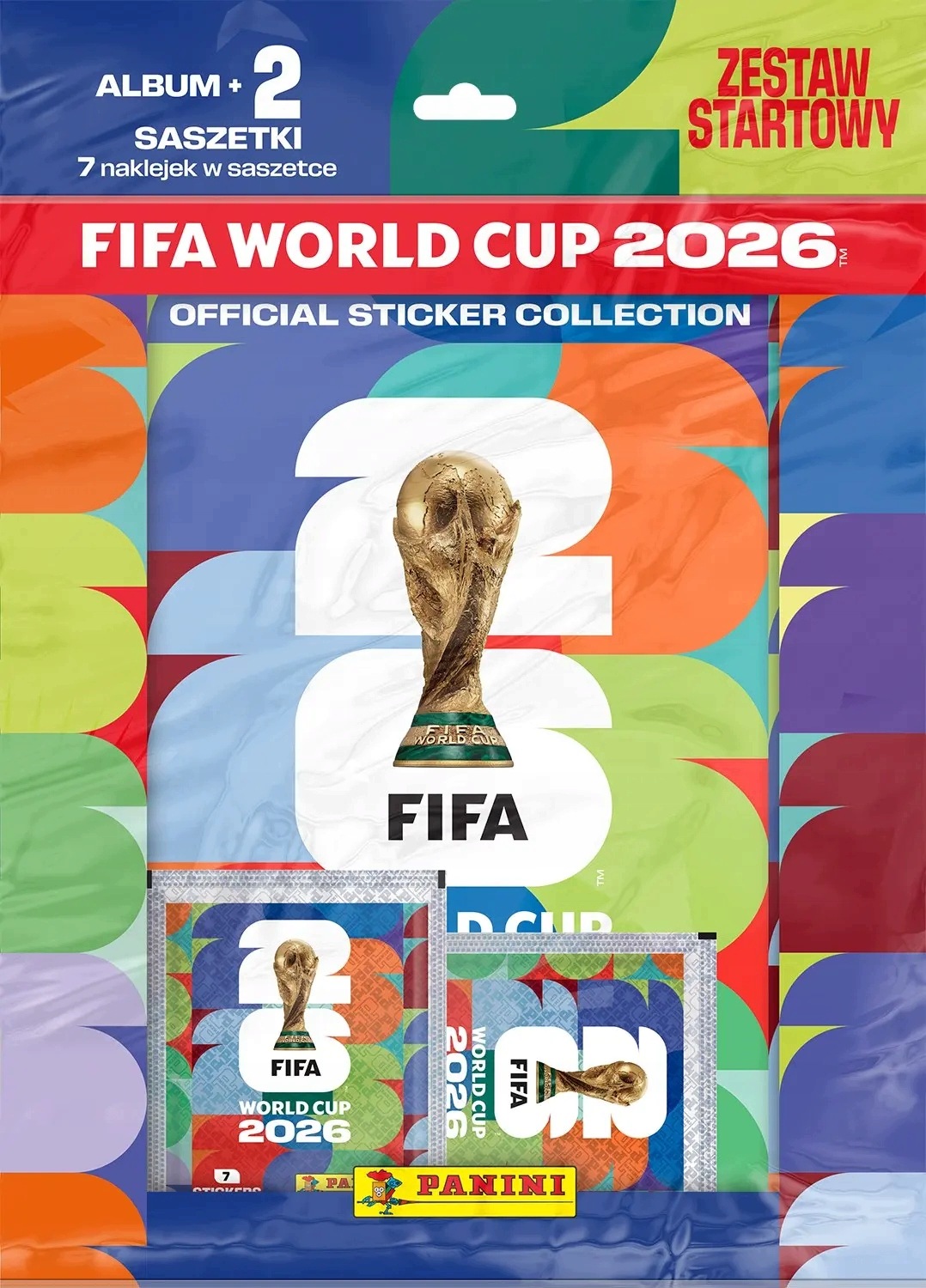 Naklejki Startowy Album Panini Fifa World Cup 2026 Kolekcja Naklejkowa