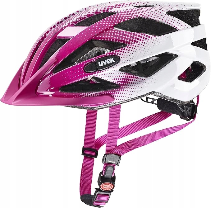 Kask rowerowy uvex Air Wing 52-57 różowo-biały