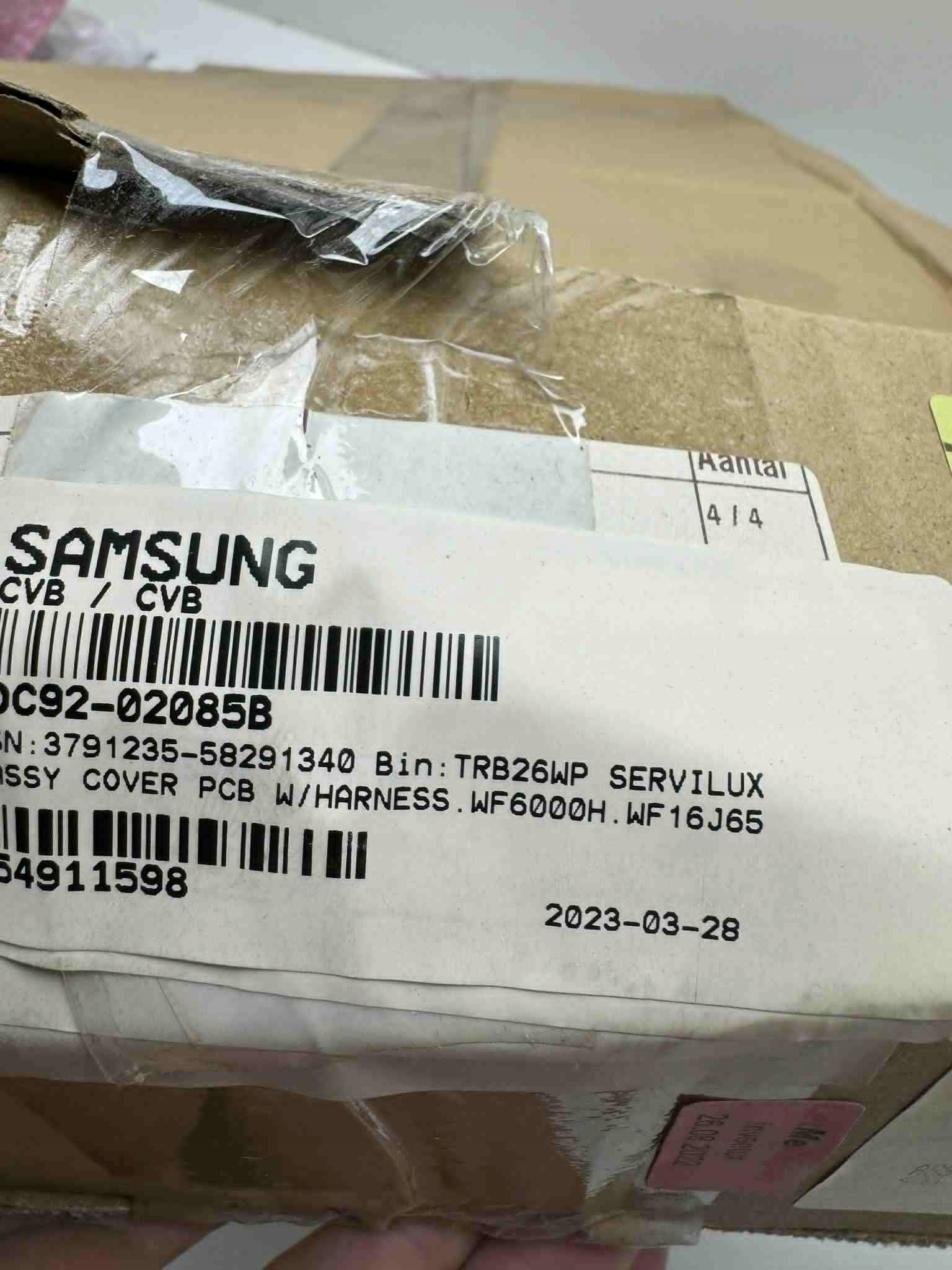 samsung DC92-02085B panel sterowania pralki