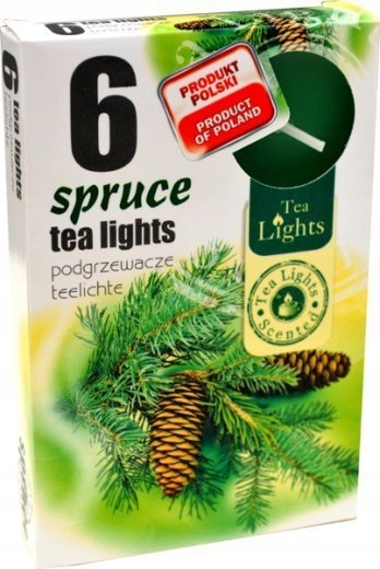 

Podgrzewacz 6 Sztuk Tea Light "Spruce"