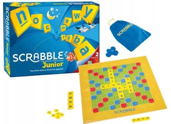 Gra planszowa #n/a Scrabble Junior