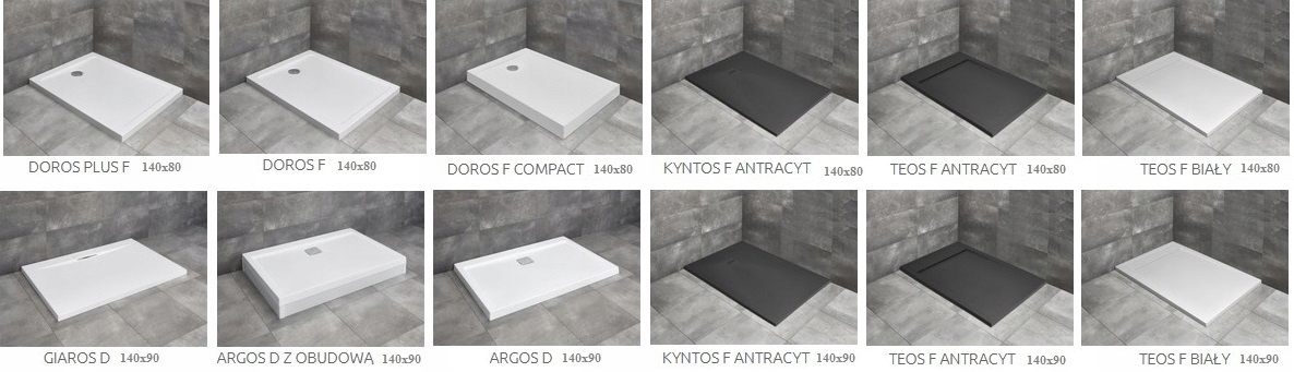 Drzwi FURO DWJ Gold 140x200 RADAWAY LEWE Złote Szerokość produktu 140 cm