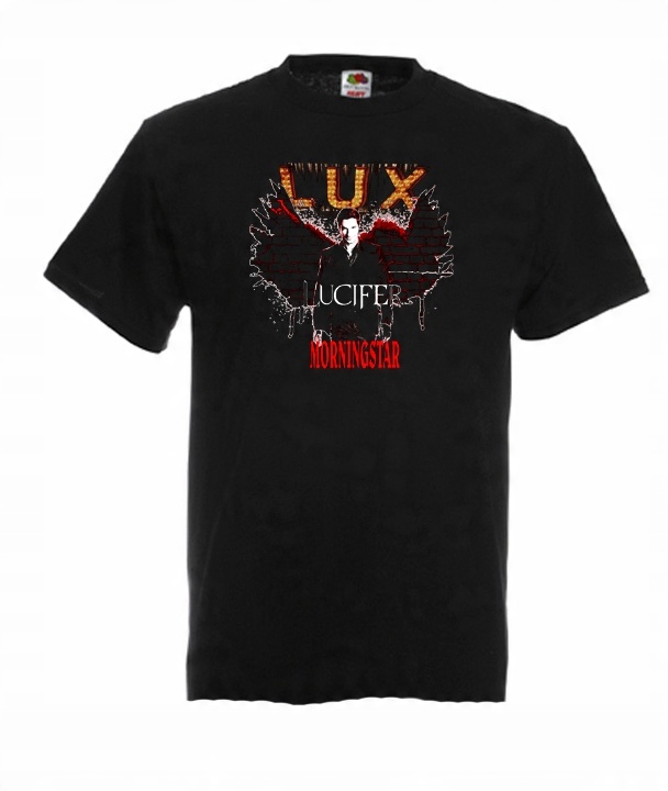 

XXL Koszulka Męska Lucyfer Lucifer Morningstar