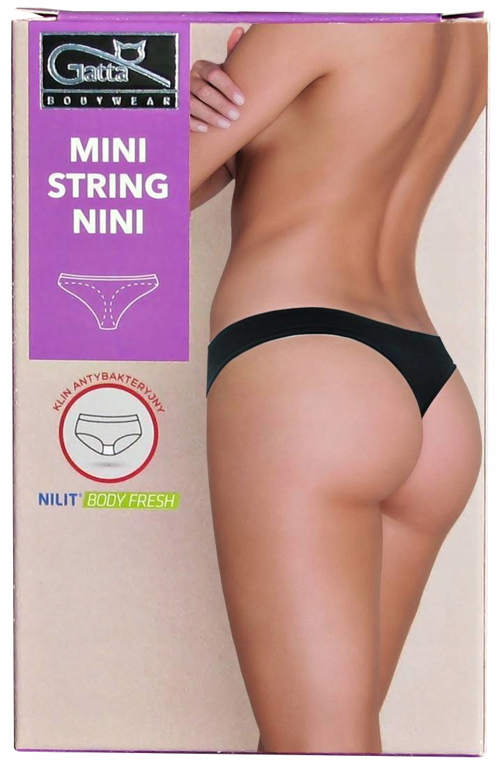 

Gatta Bezszwowe- Mini Stringi Nini r.S