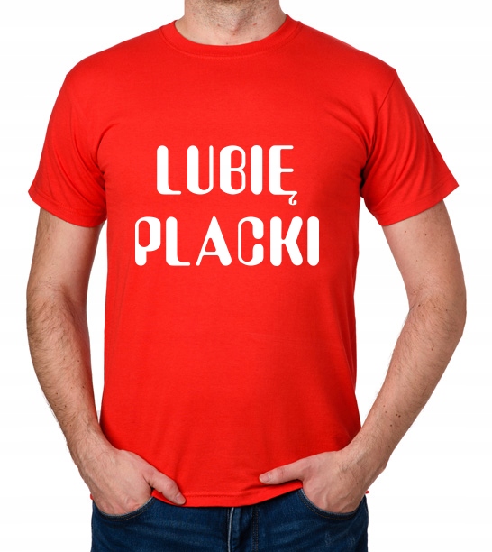 

koszulka Lubię Placki prezent