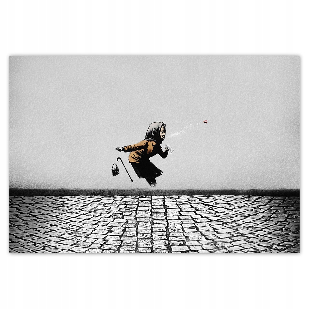 

Fototapety flizelina 152x104 Banksy babcia