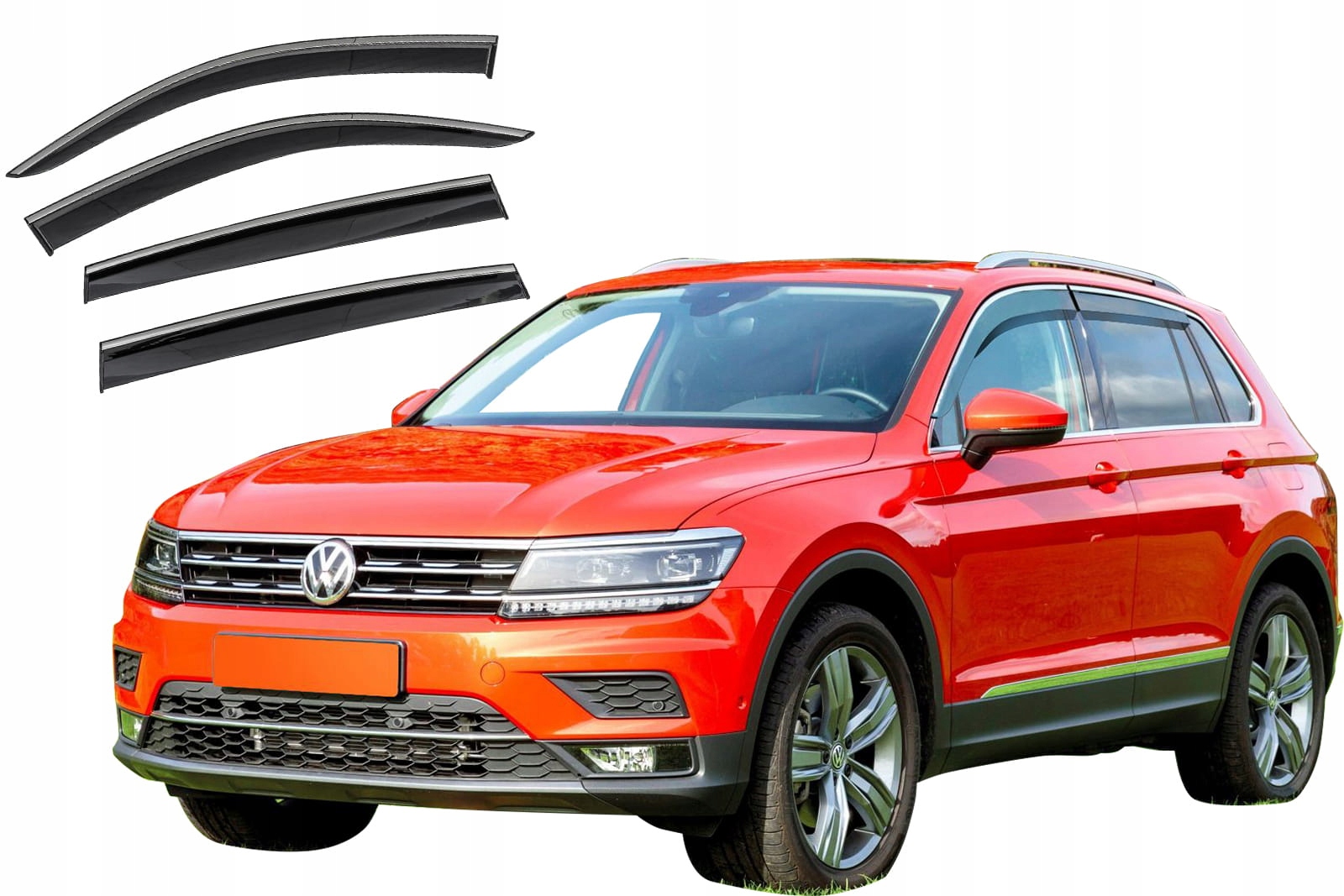 VW TIGUAN II 2017+ OWIEWKI DO SZYB