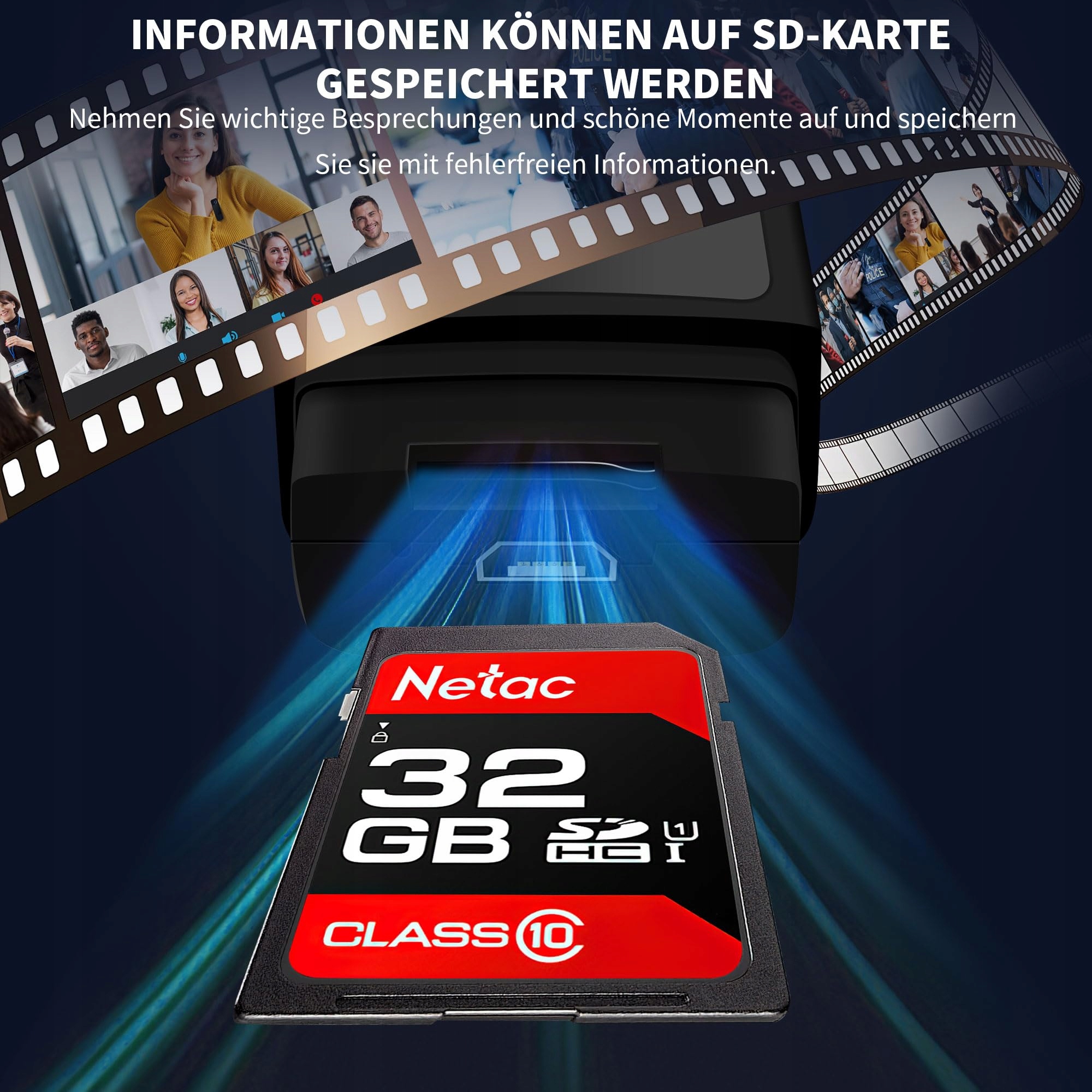 BAOBYLON Mini Kamera HD 1080P 32GB Nagrywanie Audio Wideo Nocna Wizja — miniatura 7