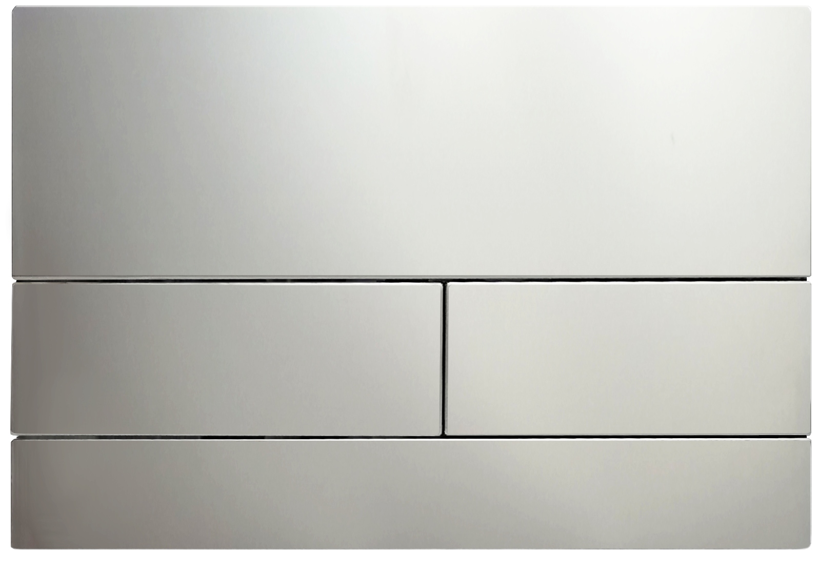 Oceľové splachovacie tlačidlo T2 chróm pre Wc Geberit Duofix Sigma UP320 UP720