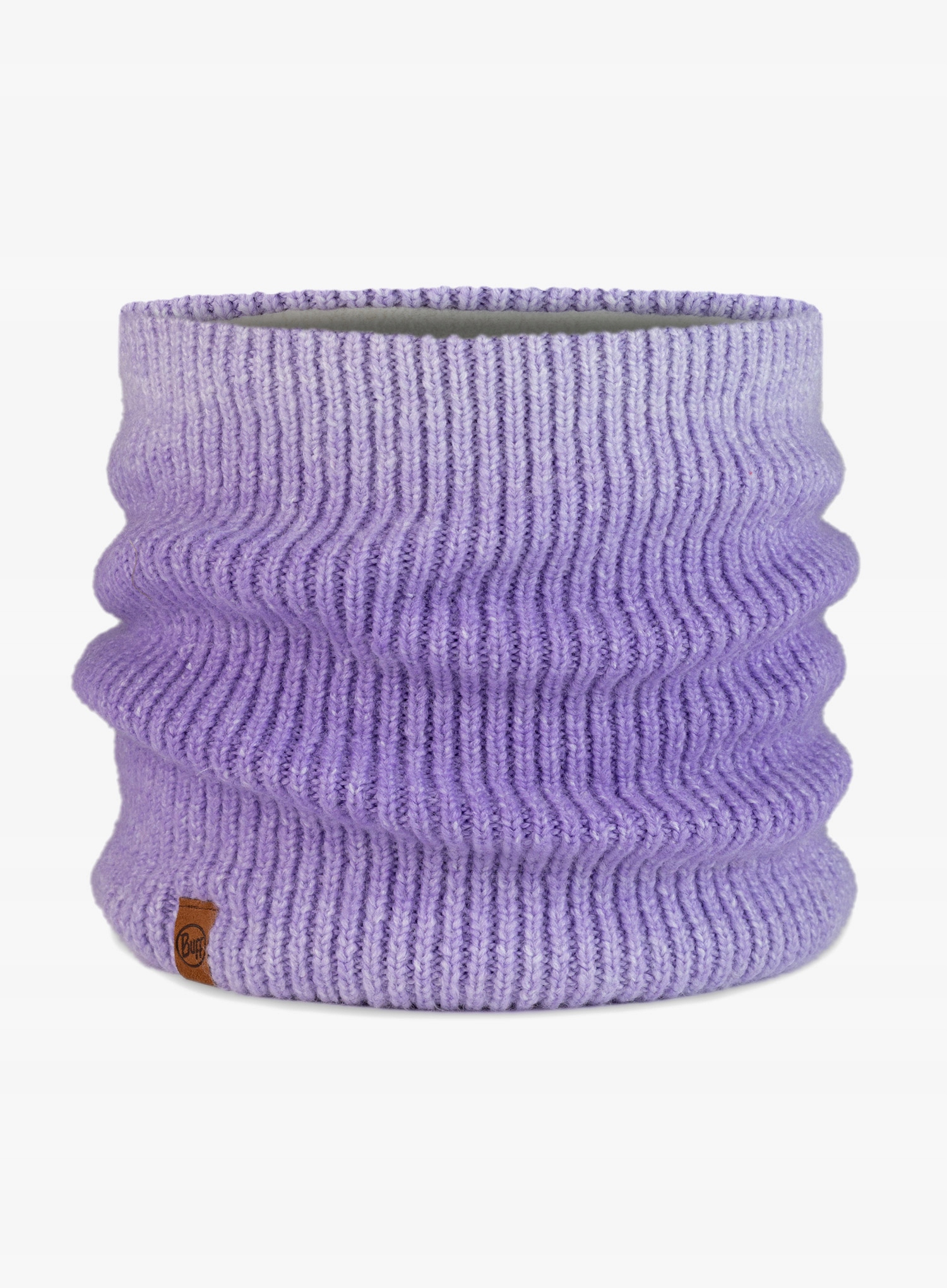 Nákrčník na krk Buff Knitted Fleece Neckwarmer Marin lavender